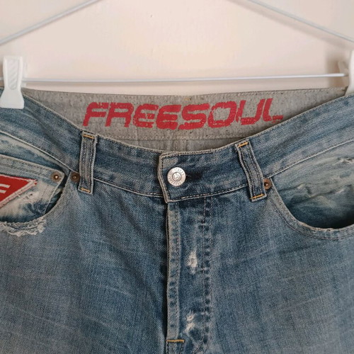 Freesoul jeans used, No. 29, blue