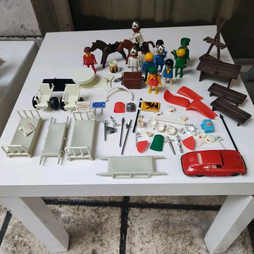 Playmobil like new with hospital staff and equipment