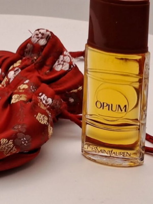 YSL Opium Pour Femme Vintage Μινιατούρα 7.5ml με Συλλεκτικό Πουγκάκι Καινούργιο