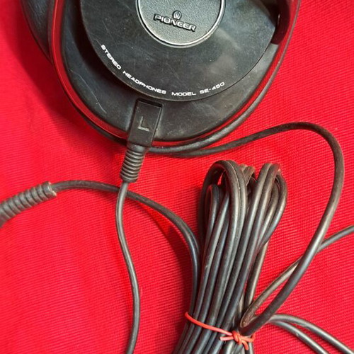 Pioneer SE-450 headphones used, wired, fully functional