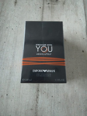 Emporio Armani Stronger With You Absolutely Parfum 100ml καινούργιο, αυθεντικό