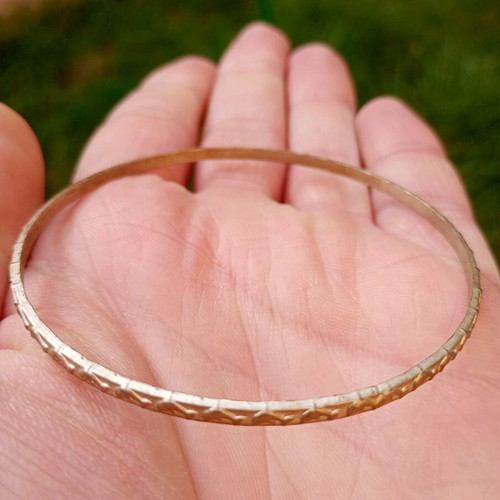 Metal bracelets used, pack of 14 pieces