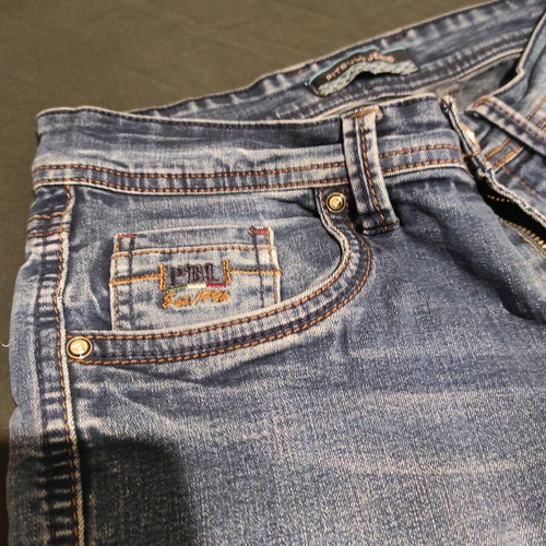 Pitbull men's jeans size M dark blue like new