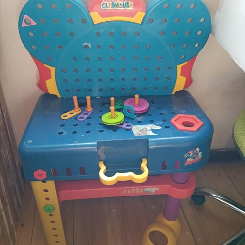Large workbench used, height 87 cm
