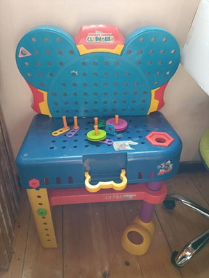 Large workbench used, height 87 cm