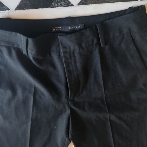 Zara office pants like new, black, sizes S and M