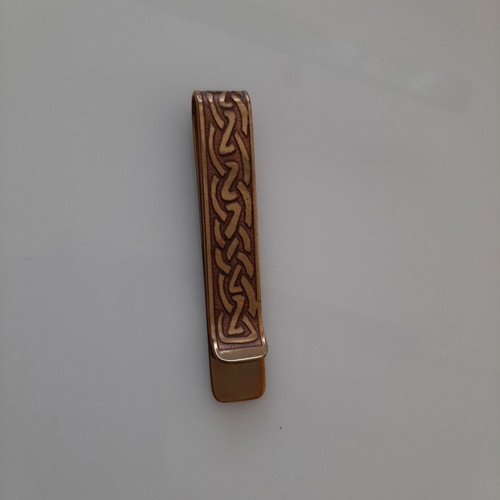 Money clip 14K gold Celtic new