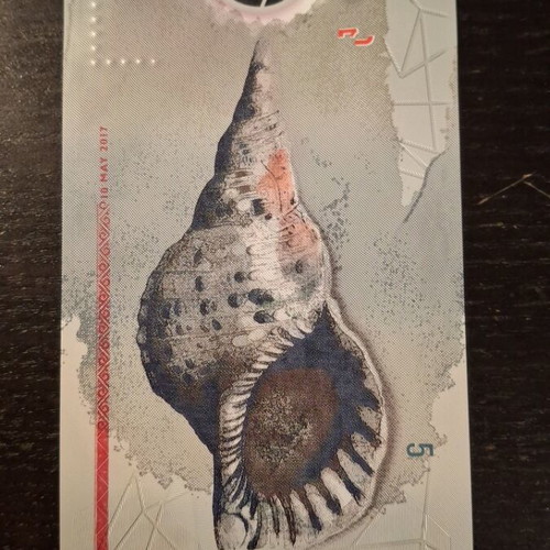 Maldives polymer banknote 2017