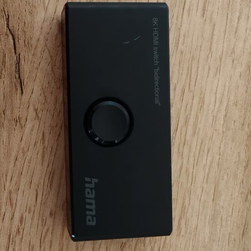 HAMA 8K HDMI switch like new, bidirectional manual