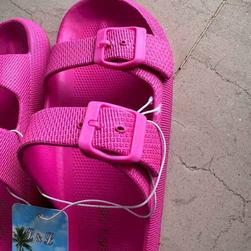 L&L Women's Slippers Size 38 New Pink