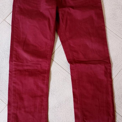 Boys' cherry red jeans like new, size 164 cm, Marks and Spencer