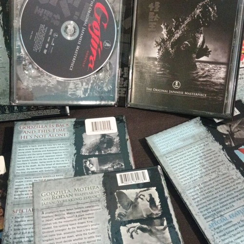 The Godzilla Collection DVD like new with English subtitles
