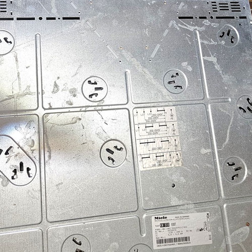 Miele Ceramic Hob 4 Zones with Inox Frame New