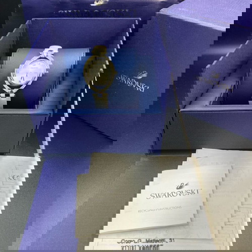 Νέο γυναικείο ρολόι Swarovski Stella Quartz με κρύσταλλα και ατσάλινη κάσα