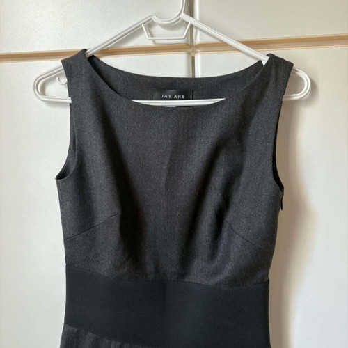 Jay Ahr Grey Wool and Silk Blend Sleeveless Sheath Dress like new, XS