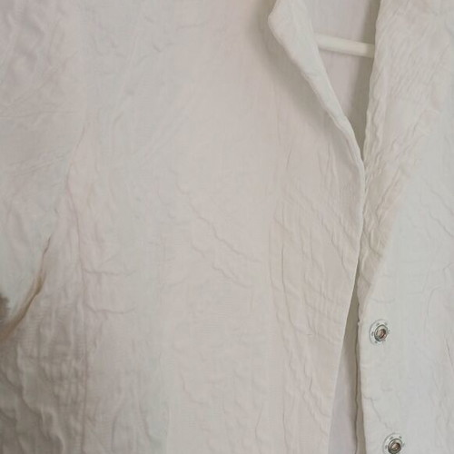 Cropped women's jacket white like new