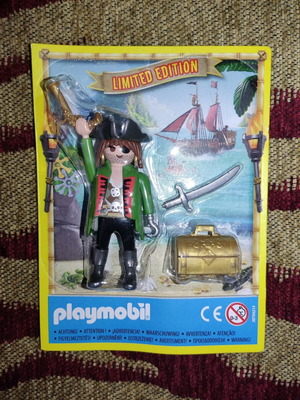 Playmobil пират limited edition нов в опаковка