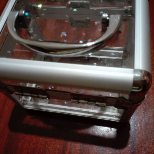 Storage box used with lock and 2 keys