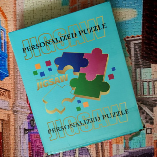 Personalized 1000-piece puzzle animation, like new