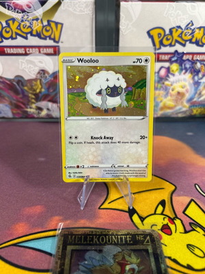 Pokemon card Wooloo holographic Fusion Strike set 2021 σαν καινούργιο
