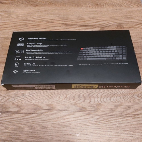 Keychron K3 Low Profile Mechanical Keyboard new, Red Switches