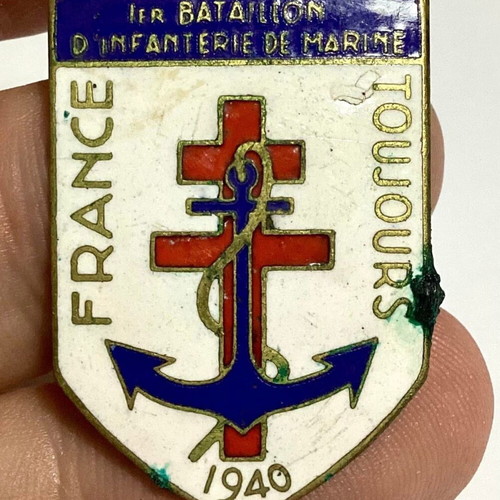 Rare French pin used