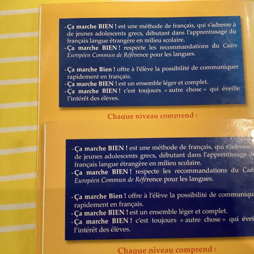 French Georgantas Ca marche bien 2 books new
