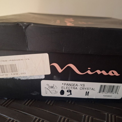 Mia platform sandals like new, blue