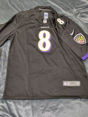 NFL Фланелa Ravens Lamar Jackson №8 нова с етикети