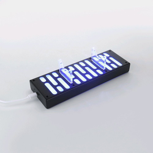 RGB metal lightsaber stand new with remote control and USB