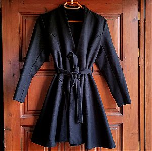 Παλτό μαύρο One Size S-L