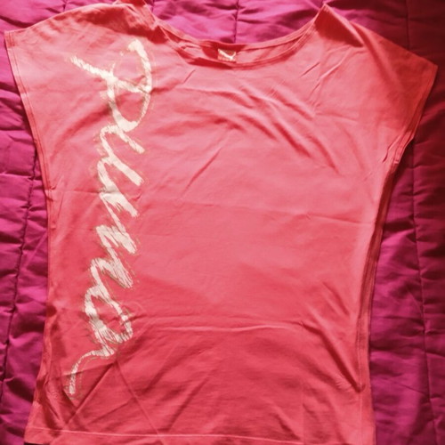 Puma pink summer shirt like new