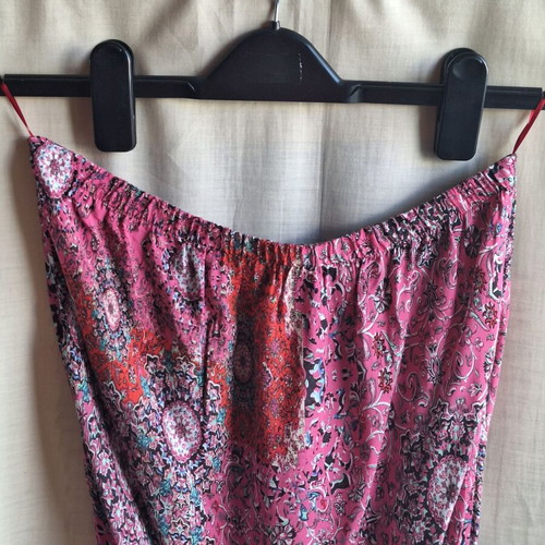 Twenty 29 Strapless Maxi Dress Mandala Summer Rayon S like new