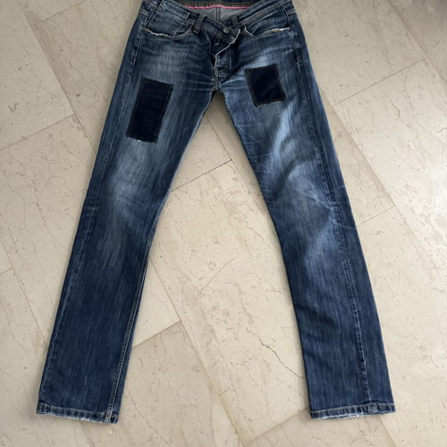 Iceberg Jean Peanuts used, collectible Snoopy edition, blue