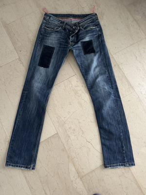 Iceberg Jean Peanuts used, collectible Snoopy edition, blue