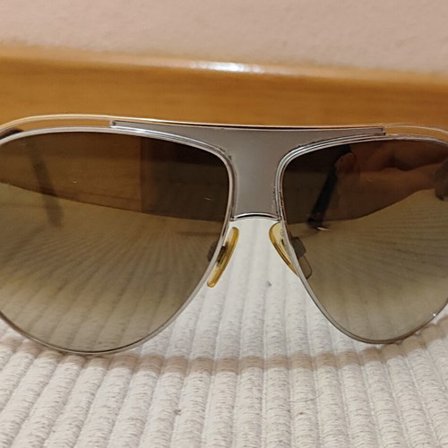 Dolce & Gabbana Aviator Sunglasses like new, beige and gold