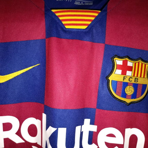 Barcelona 19/20 Frankie de Jong jersey used, size S