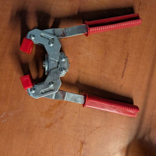 Bottle capper used with 2 bags of caps for glass bottles