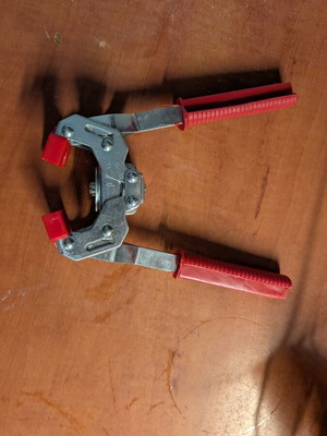 Bottle capper used with 2 bags of caps for glass bottles