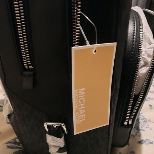 Michael Kors Jaycee black backpack new with tag