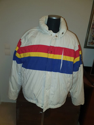 Polo Ralph Lauren Jacket XL used, white with stripes