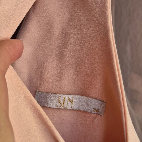 SLN Pink Mini Dress Size 36 Like New