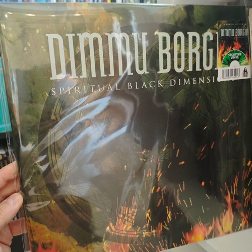 Dimmu Borgir Spiritual Black Dimension LP limited numbered 70 copies green/black splatter sealed