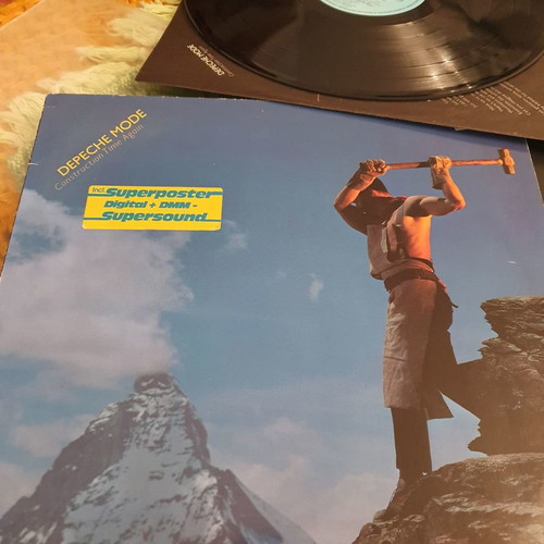 Depeche Mode Construction Time Again vinyl new, electronic
