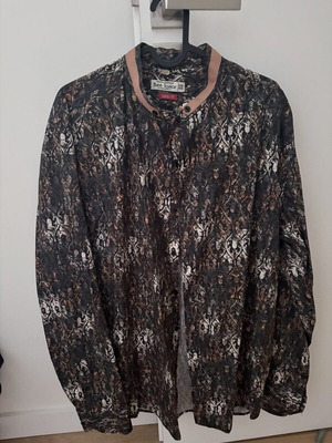 Ανδρικό πουκάμισο Ben Tailor XXL σαν καινούργιο, μαύρο και καφέ
