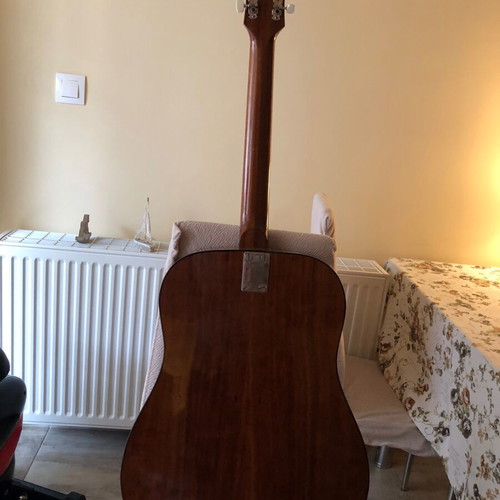 Melody acoustic guitar used, vintage, solid wood