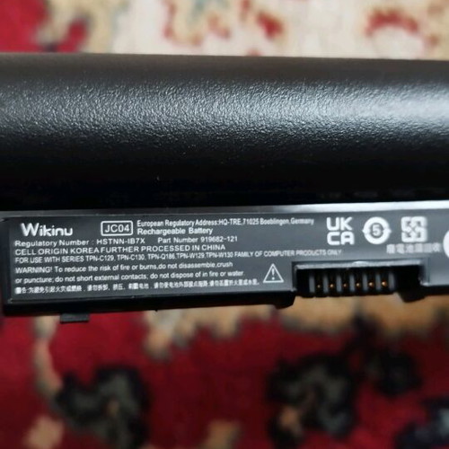 Laptop batteries new with damaged packaging for various models