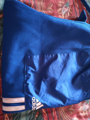 Adidas blue sweatpants like new, size M