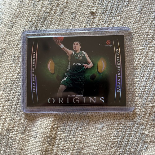 Saras Jasikevicius Panathinaikos basketball card