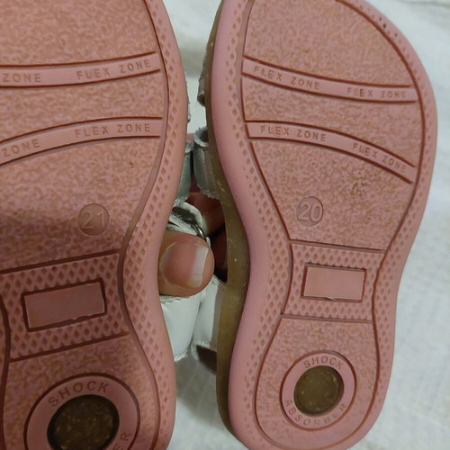 Leather shoes for girl 20-21 soft flex used